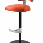 Pharaoh Gas Lift Adjustable Barstool by Elite Modern